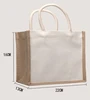 Jute+cotton bag