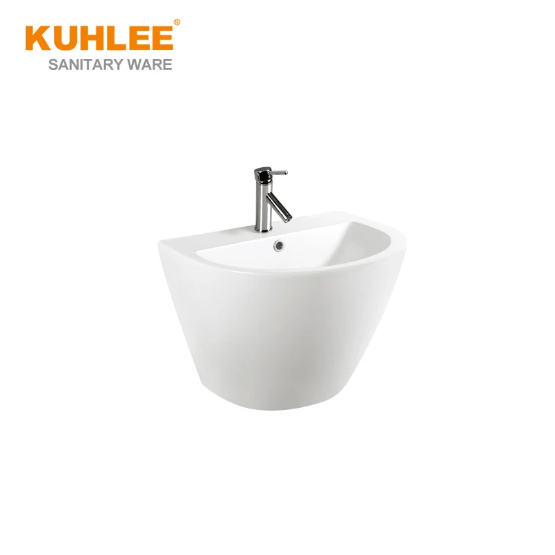 Hotel Ceramic Bathroom One Piece Toilet Set Wall Hung Floor Standing With Bidet Basin Suites