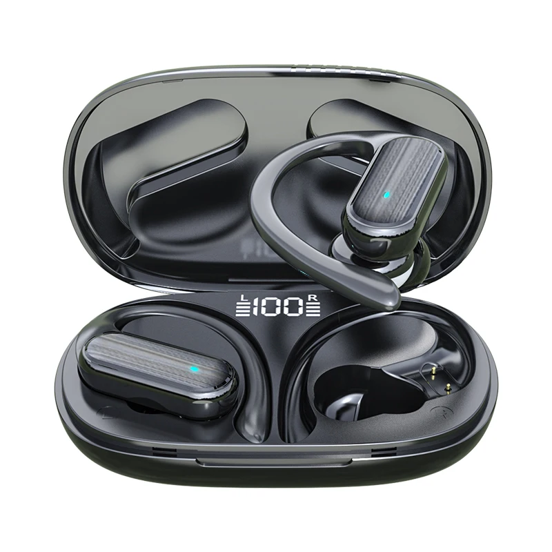 A520 TWS Wireless Headsets HIFI Stereo Earbuds Touch Control Digital Battery Waterproofed JL for Sports Running Ear Hook