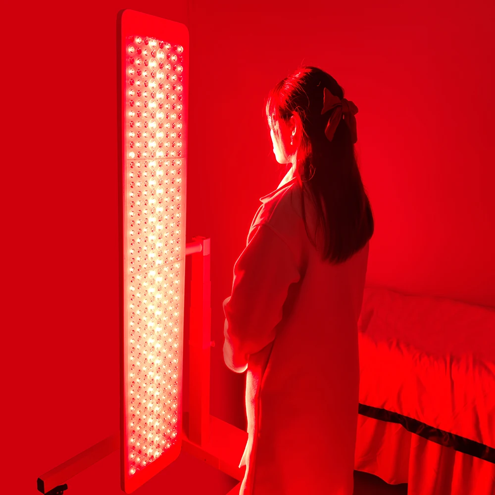 2400 Вт светодиодная лампа для лечения всего тела ЖК-контроллер 660 нм 850 устройство ближнего инфракрасного света домашнего использования салонная