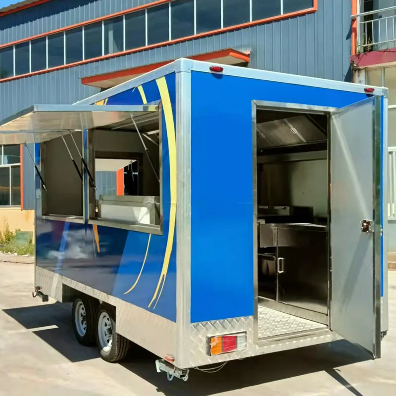 The Us Standard Mobile Kitchen Street Food Trailer Food Trailer Food Concession Trailer Buy