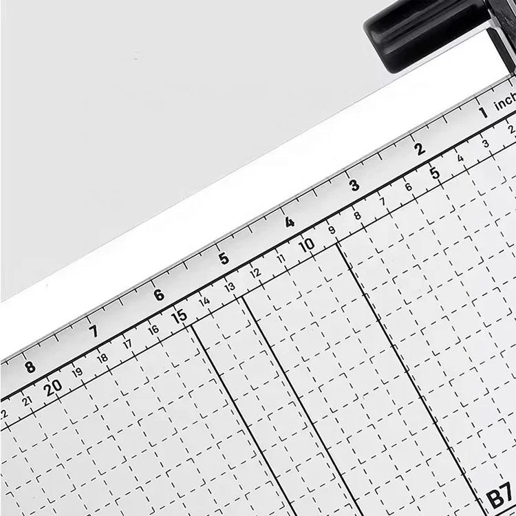 FOSKA A4 Paper Trimmer Vantage Automatic Clamp 15 Sheets Metal Base Guillotines Paper Trimmer Cutting Machine with Blade Lock