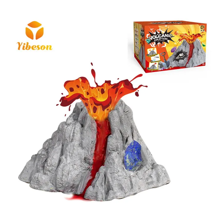 Diy Educational Learning Volcano Eruption Kids Science Experiment ...