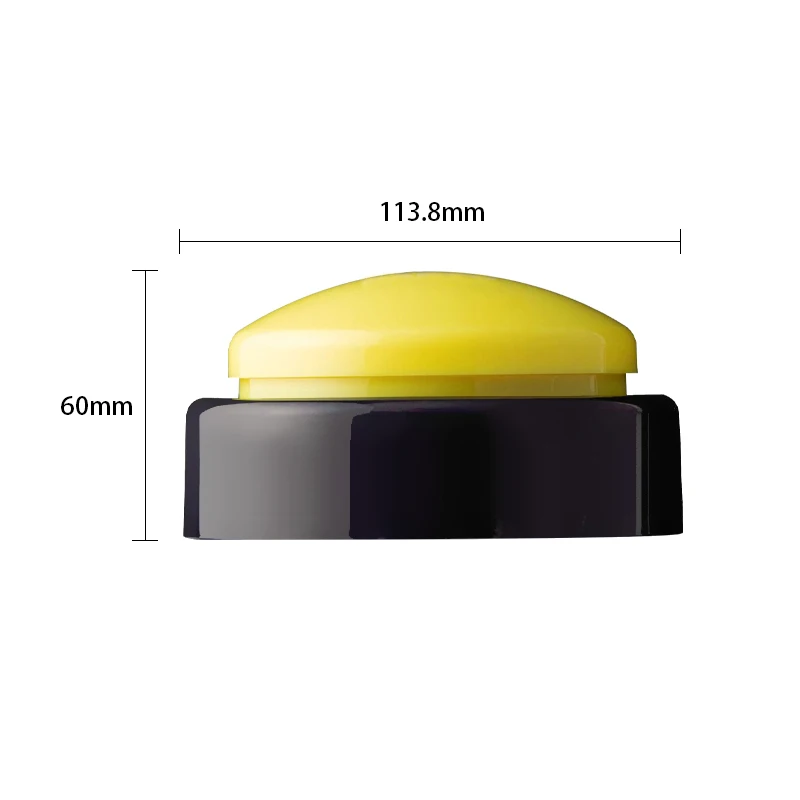 Big Push Sound Button High Quality Sound Chip Speaker with Light Dancing Party Buzzer