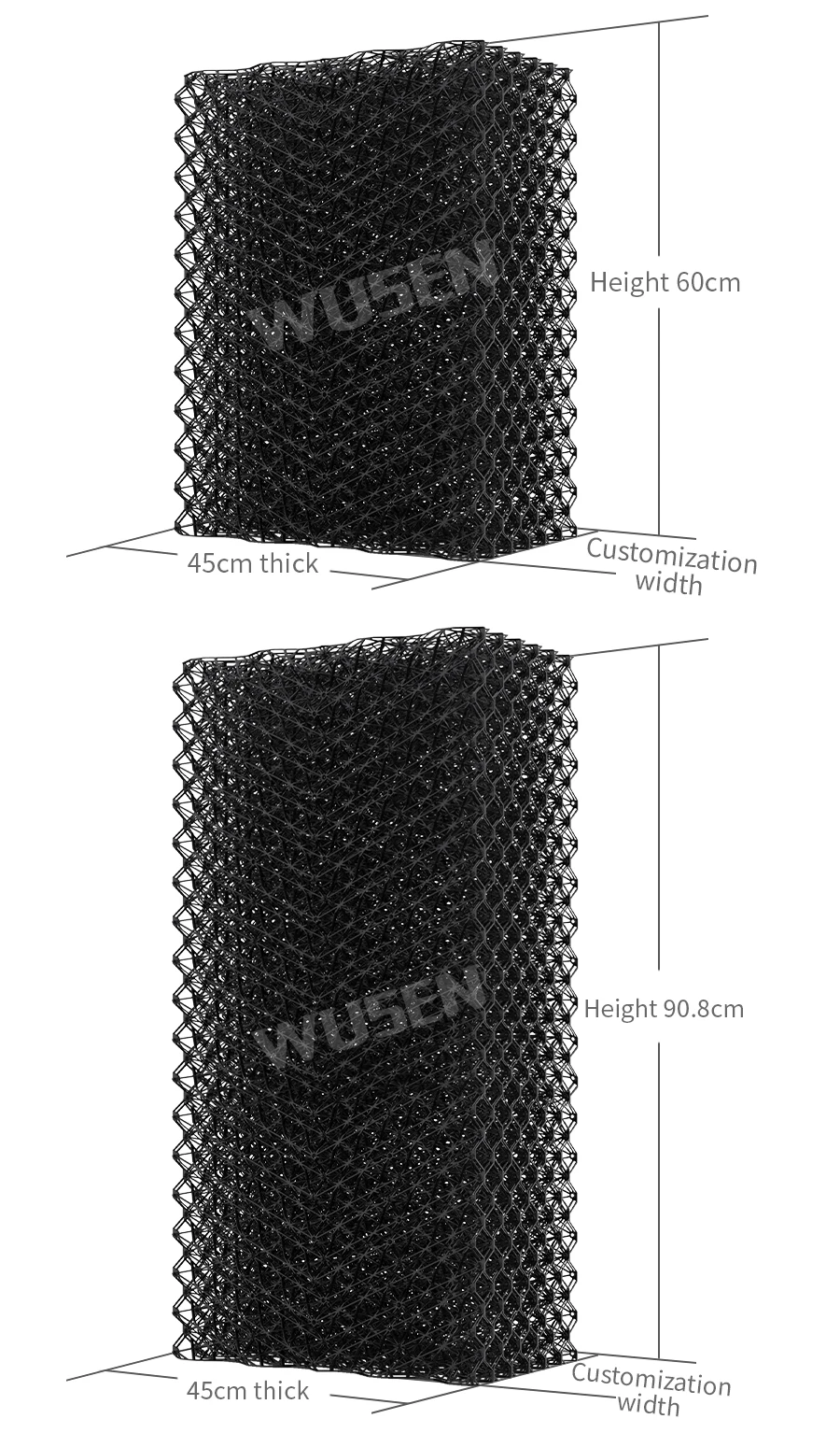 Cooling Tower, 908*450mm, PP - detail 4