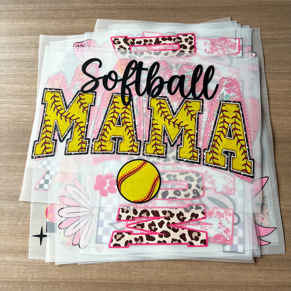 Dtf Transfers Dtf Heat Transfer Hot Peel Design Ready to Ship Mama Mother's Day Mama Dtf Heat Transfer for T Shirt