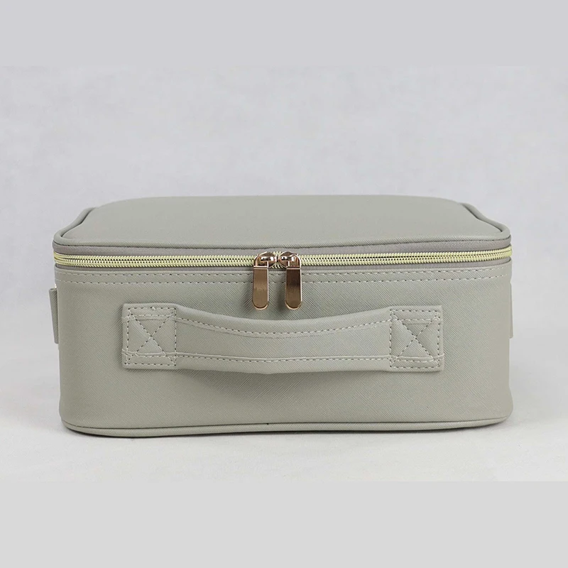 Multi-functional Portable Travel Cosmetic Bags Cosmetic Gray Green ...