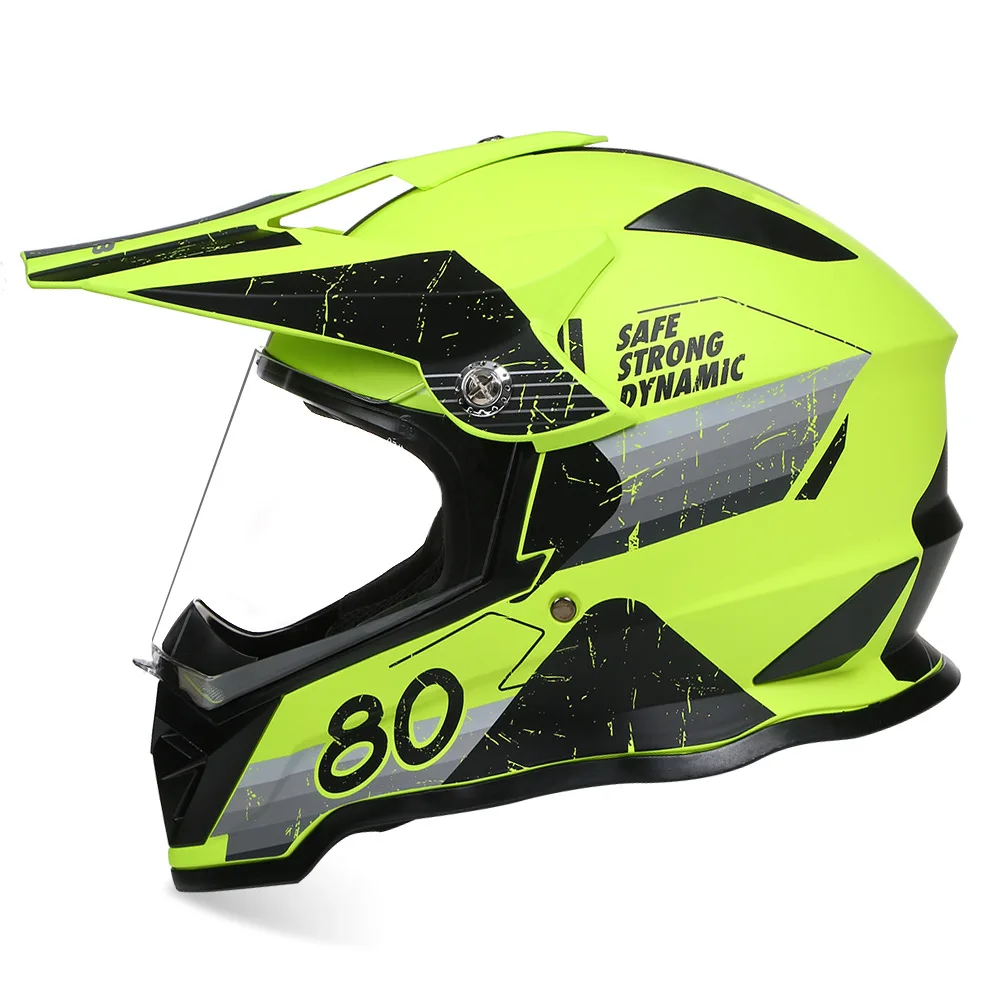 BLD DOT Customs Fast Motocross Safety Helmets ABS Motorcycle Man Downhill off Road Racing Helmets Moto Full Face Cross Helmet