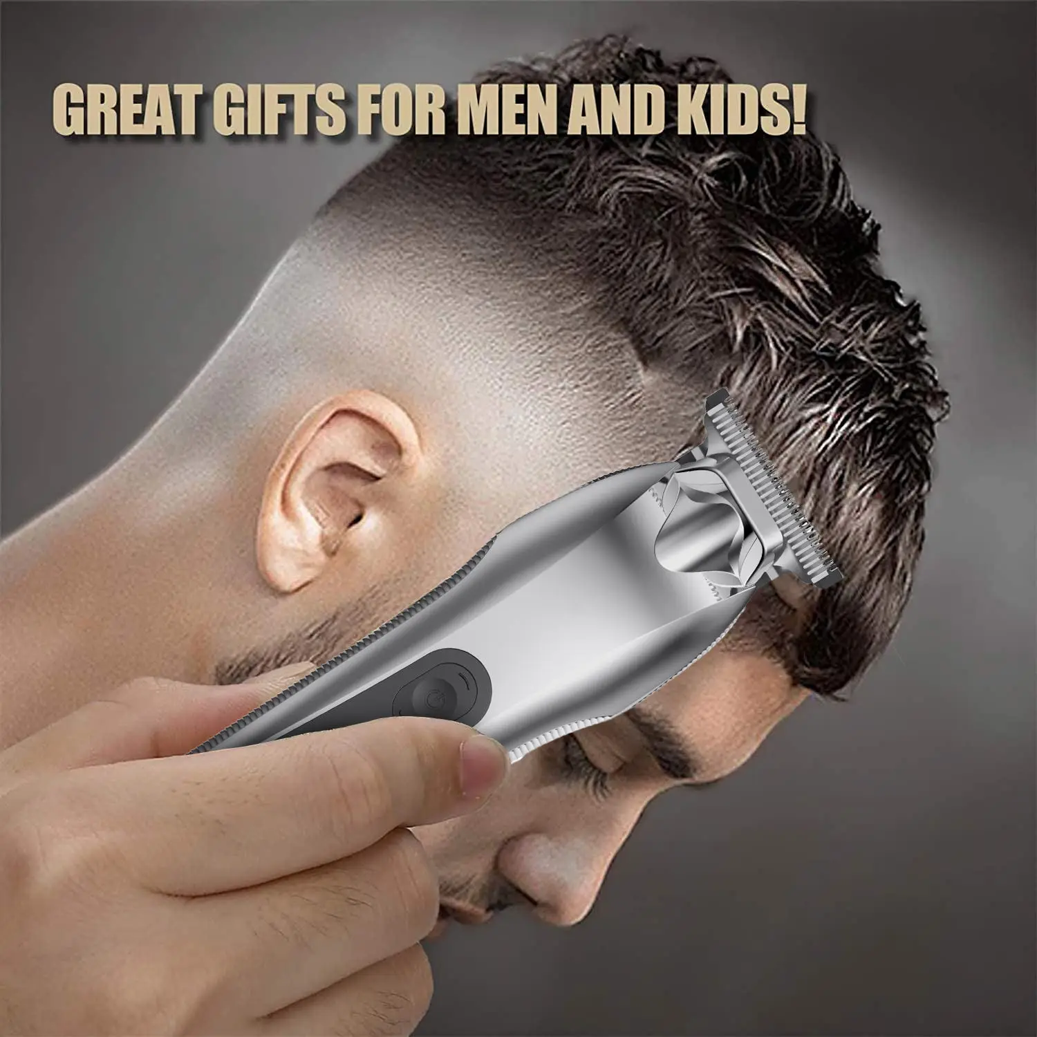 Professional USB Wireless T-Blade Hair for Clipper Strong Power for Barbers and Household Use Stainless Steel Blade in Stock