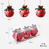 8cm red bell-182g