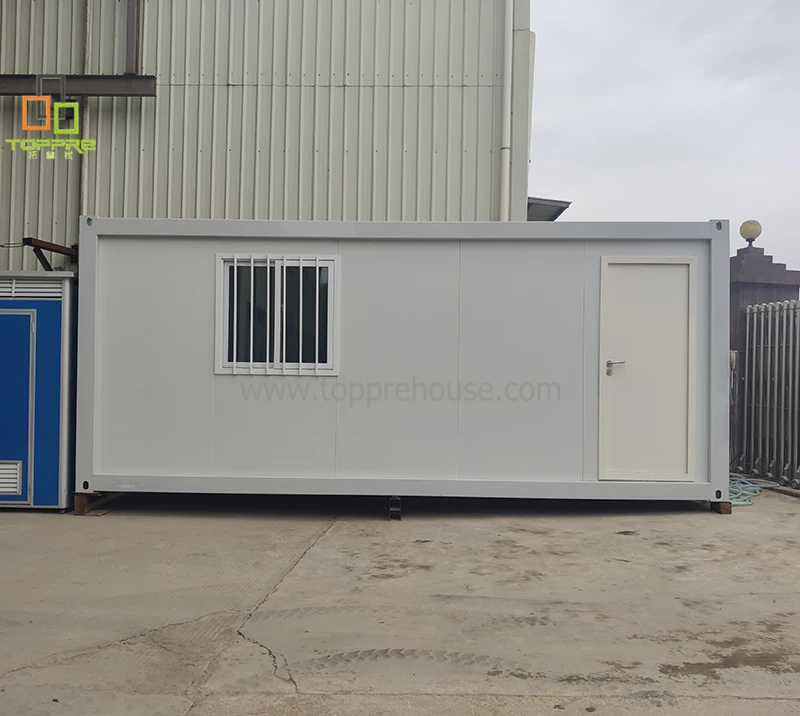 TOPPRE Luxury Container Double Room Houses Set Quick Construction Campsite Homes Puerto Casas Prefabricated Detachable Container
