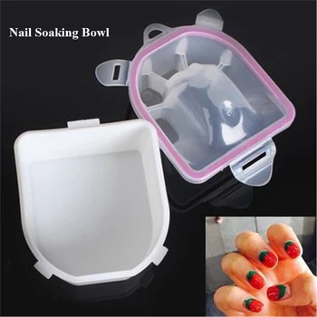 Nail Polish Remover Soak Bowl Nail Art Treatment Health Tools Durable Horny Care Bubble Bowl Nail Soaking Bowl