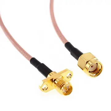 RF cable assembly SMA Male to  RP-SMA  RG179 low loss