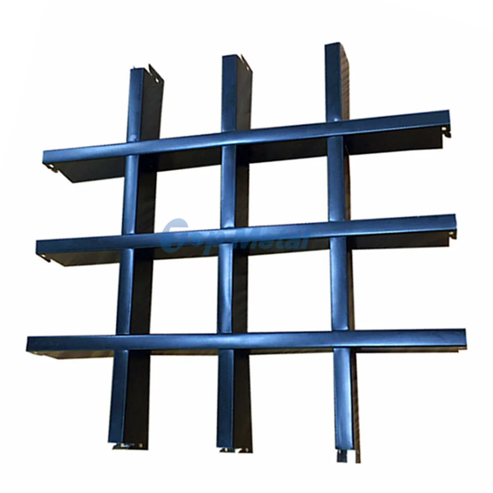Visual Reference: Interior Decor Ideas Aluminum Grid Metal Aluminum Ceiling Alibaba Com