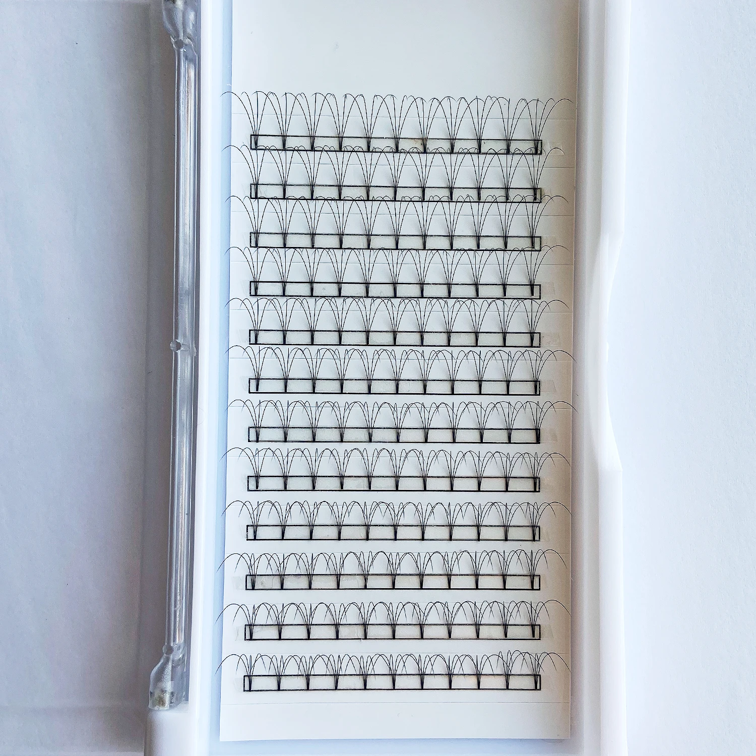 Частная торговая марка наращивание ресниц термоклейкие 4d 5d шелковые объемные