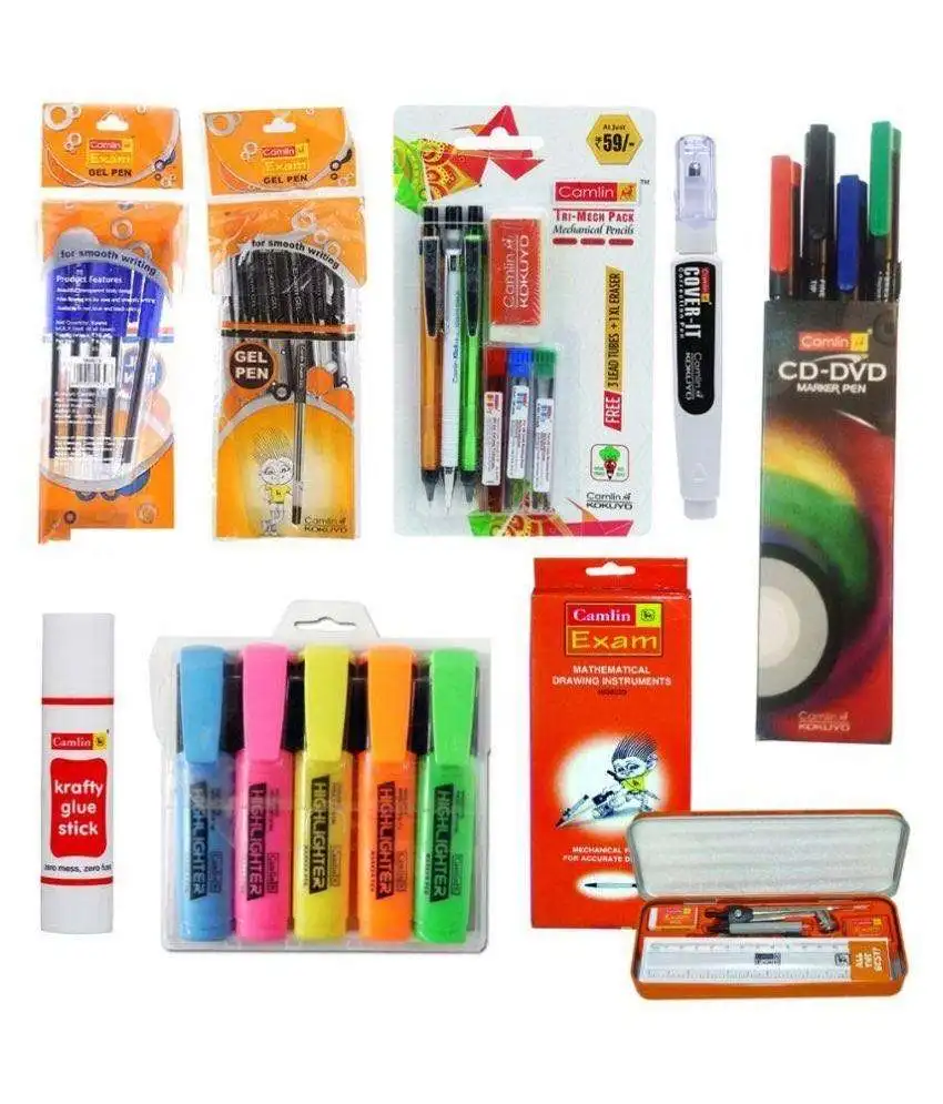 Hotsale Personal Business Office Art Sets Customized Eco Back to School Supplies Logo Children's Cute Stationery Set