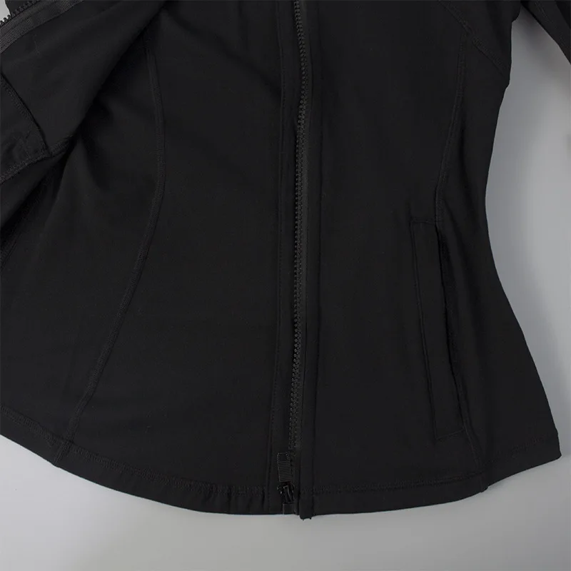 New Lulu Yoga Clothes Hooded Define Women's Lulu Blazer Jacket Double ...