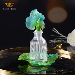 Sample Logo Custom Packaging 100ml Luxury Crystal and Box 100 ml Perfume Glass Bottle