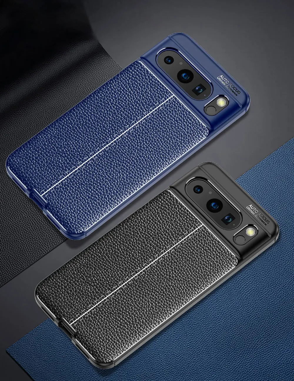 Leather Phone Case For Google Pixel 8 Pro 7A 7 6A 6 5A 5G 5 Business Custom Cases Heat Dissipation Covers Luxury SJK138 Laudtec details