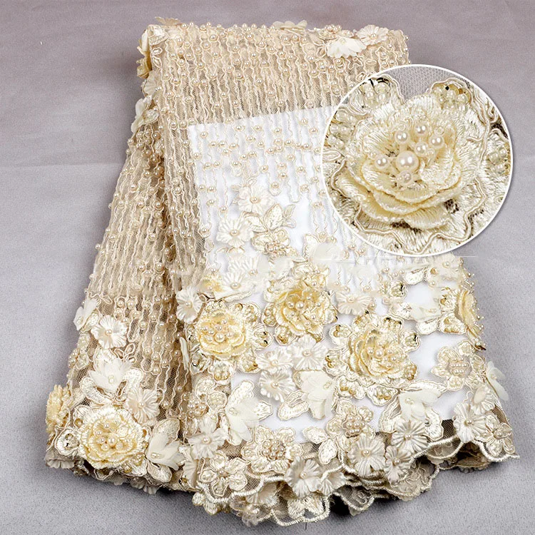 bridal beaded fabric