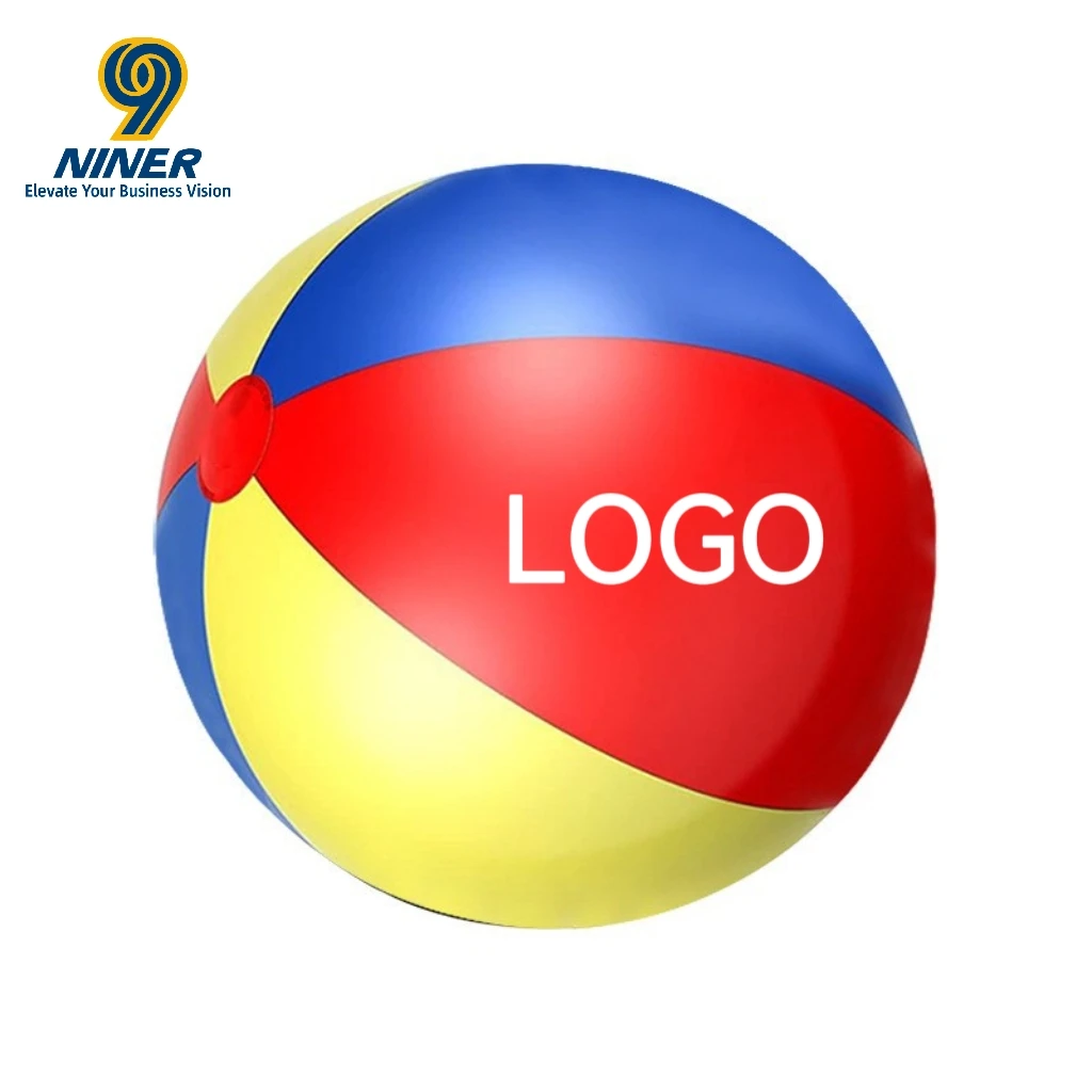 Hot-selling Eco-friendly PVC Inflatable Giant Beach Ball 100cm/150cm/200cm Customizable