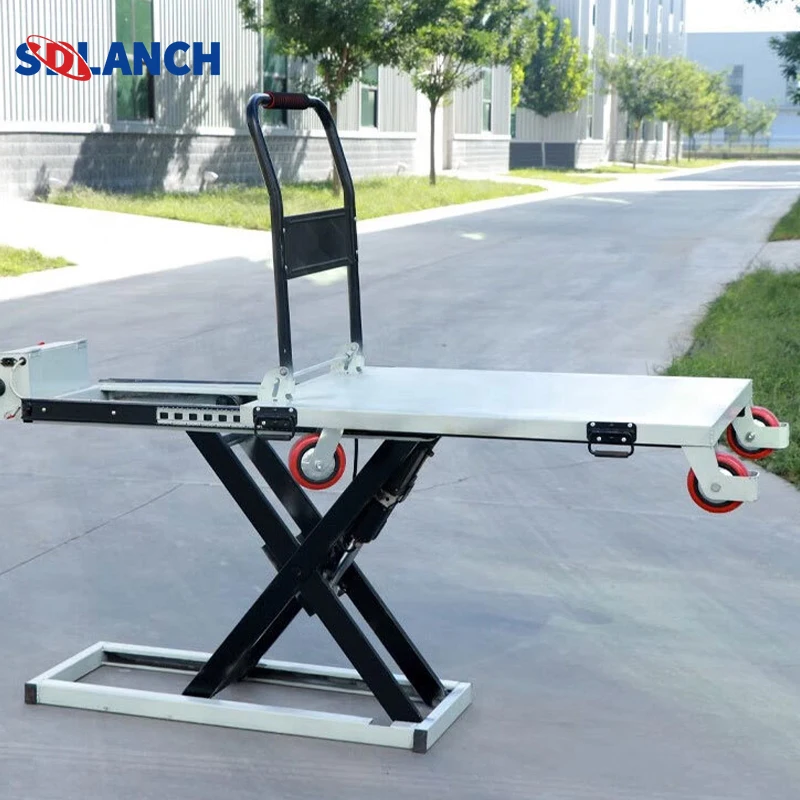 High Performance 3Ton Capacity Hydraulic Lift Trolley Powerful Four-Wheel Lifting for Heavy Loads OEM Customization Supported