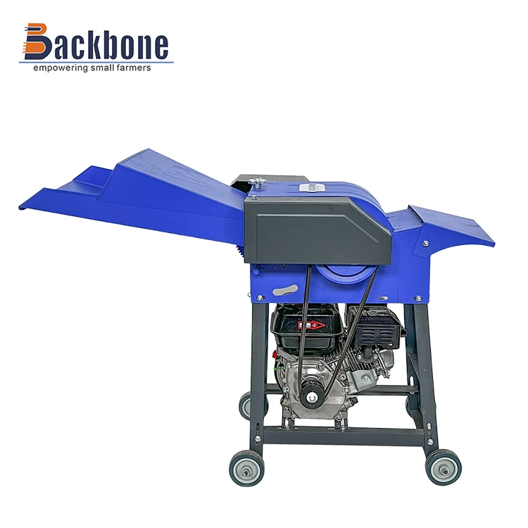 Wholesale Engine Hand Operated Chaff Cutter Pulverizer Machine for Napier Grass and Corn Straw Shredder Sale in South Africa