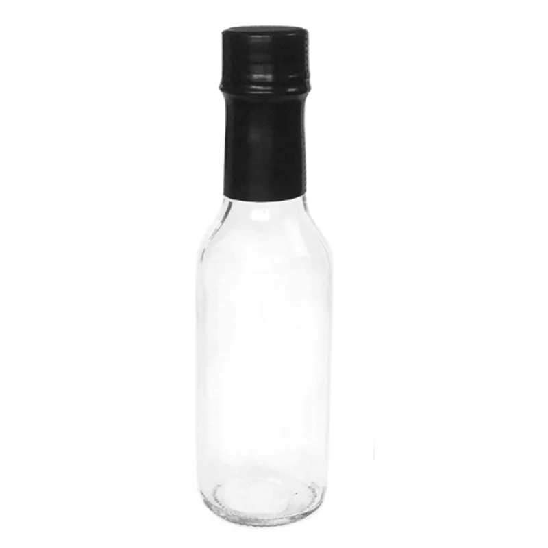 5oz Empty Clear Woozy Bottles Small Wine Bottles With Shrink Bands Glass Hot Sauce Bottles Buy 6904