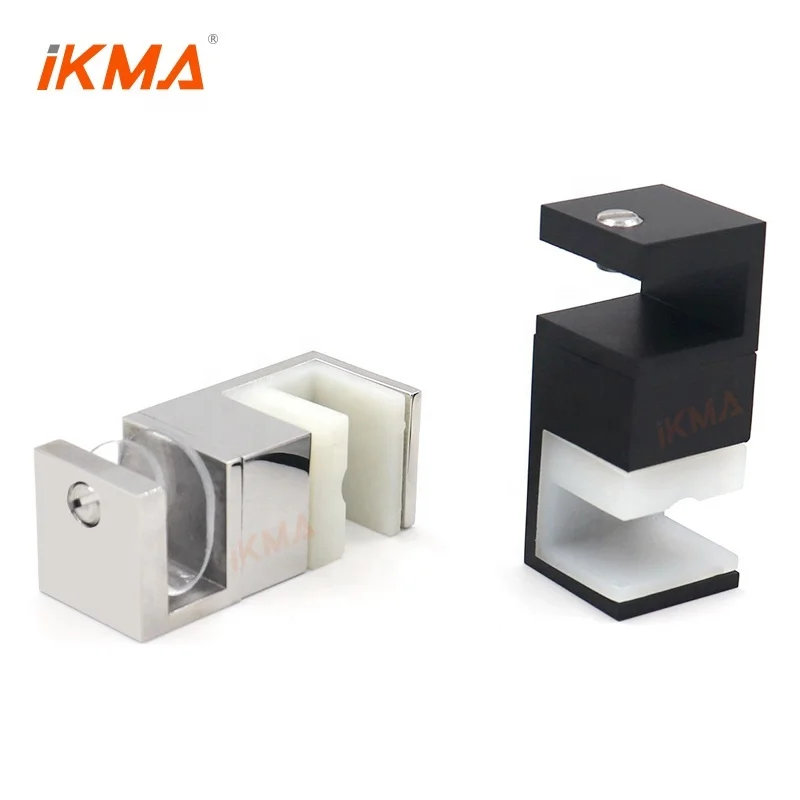 Shower Sliding Door System Stainless Steel 304 Replacement Bottom Fixed Panel Glass Door Floor Guide