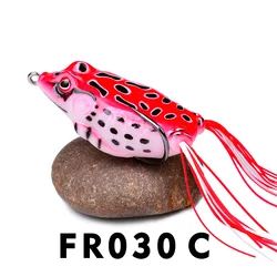 Fishing Lure Frog,2 pcs 5.5cm/11g Colorful Sequin Lure Frog