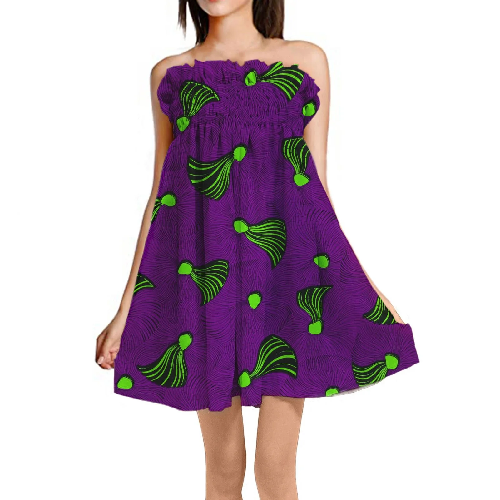 robe ete violette