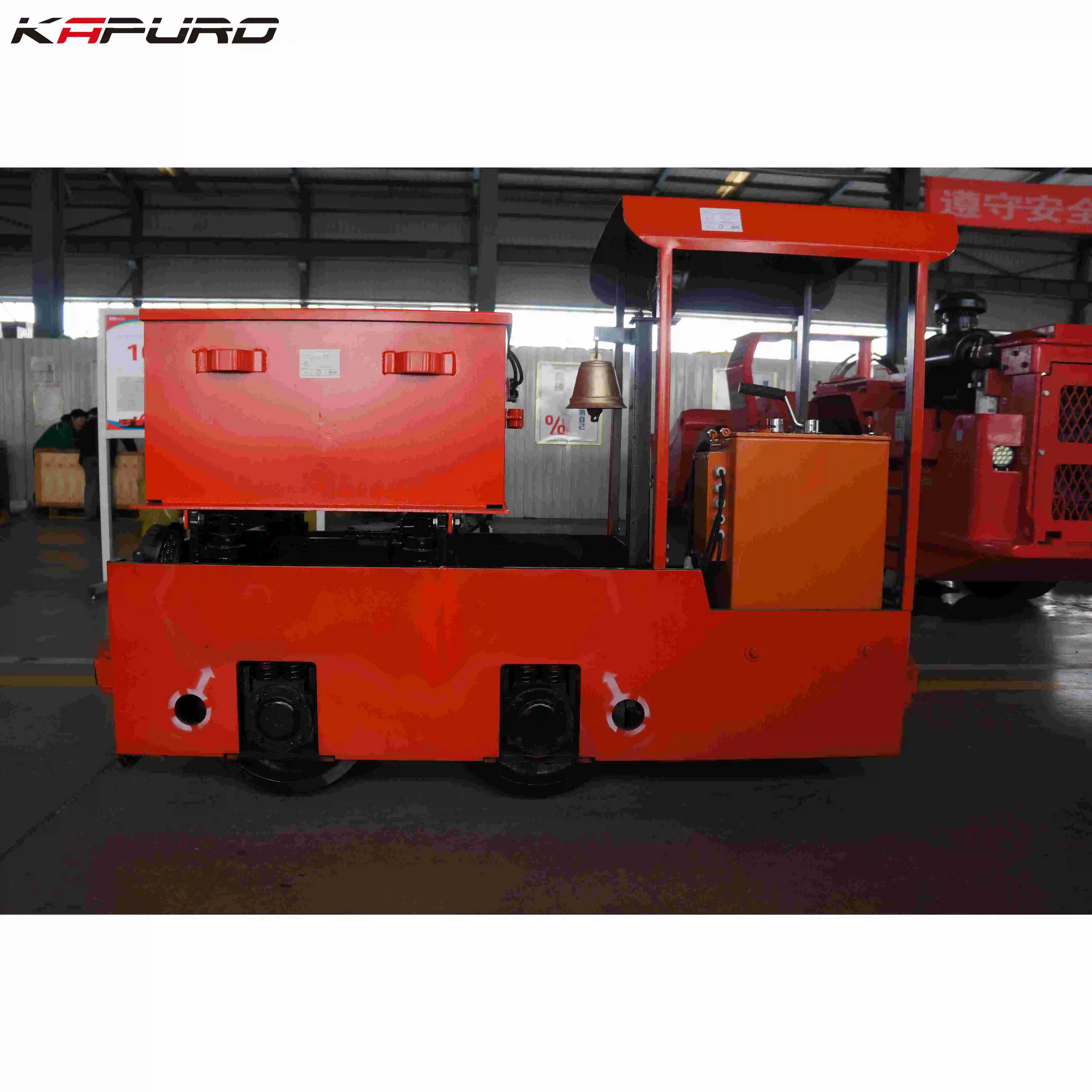 product kapuro 25 tonne narrow gauge diesel electric locomotive with motor  gearbox for mine tunnel transportation-18