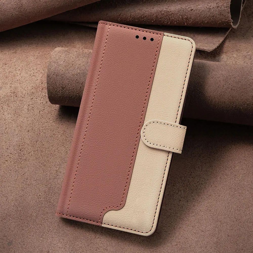 Factory Luxury Soft Pu Leather Mobile Phone Case With Card Holder Wallet Cover For Infinix Note40 supplier