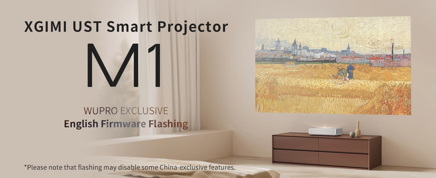 XGIMI M1 UST Projector - 900CVIA Lumens, 1080p FHD Smart Proyector