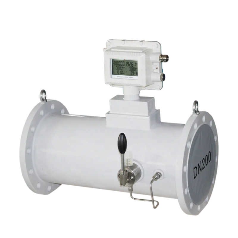 OEM Customizable Natural Gas Turbine Flow Meter Features Volume Correction