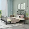 Tavola per letto in pino nero