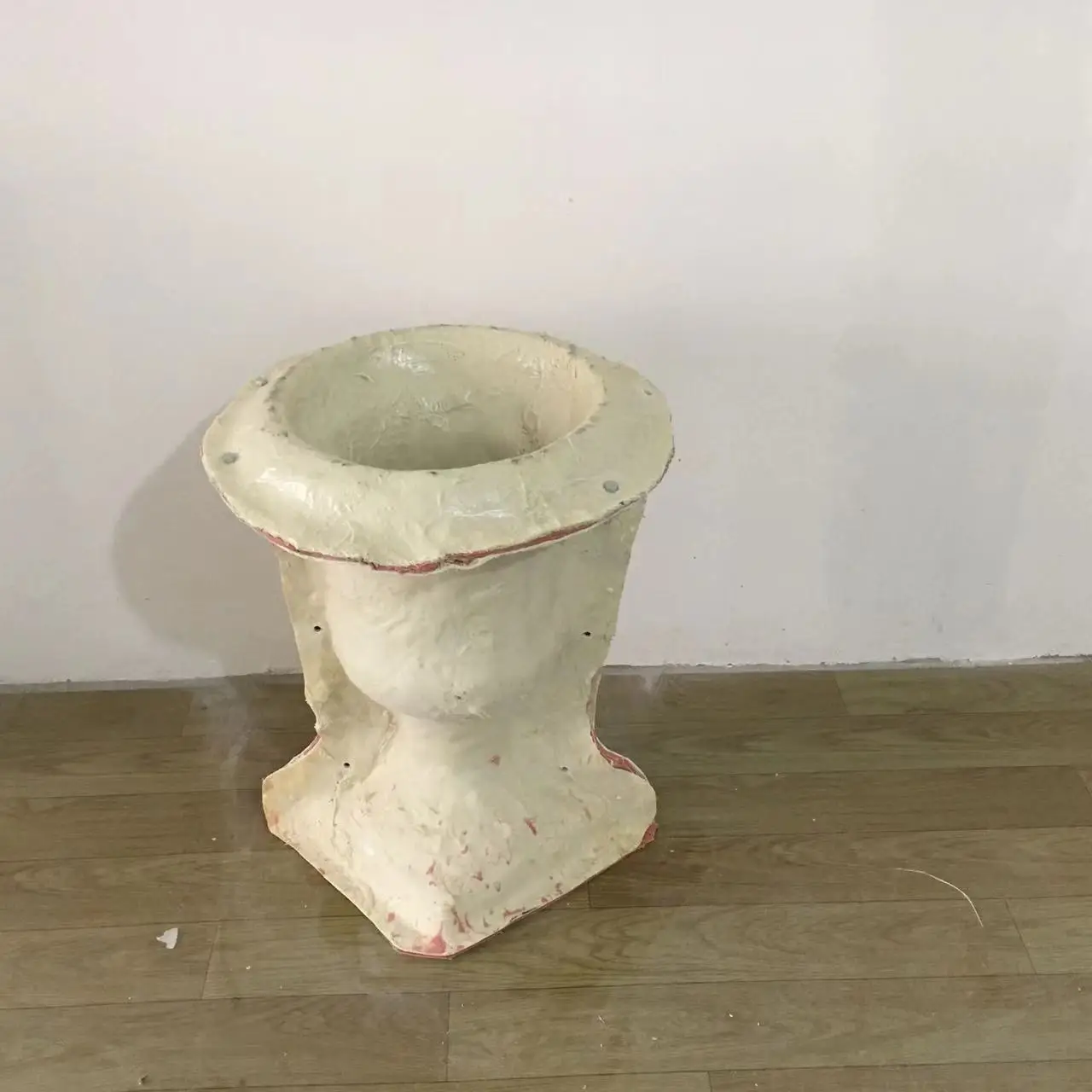 Big Cement Concrete Planter Flower Pot Fiberglass Angel Statue Molds For Outdoor Garden House