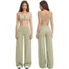 Jambe large vert clair