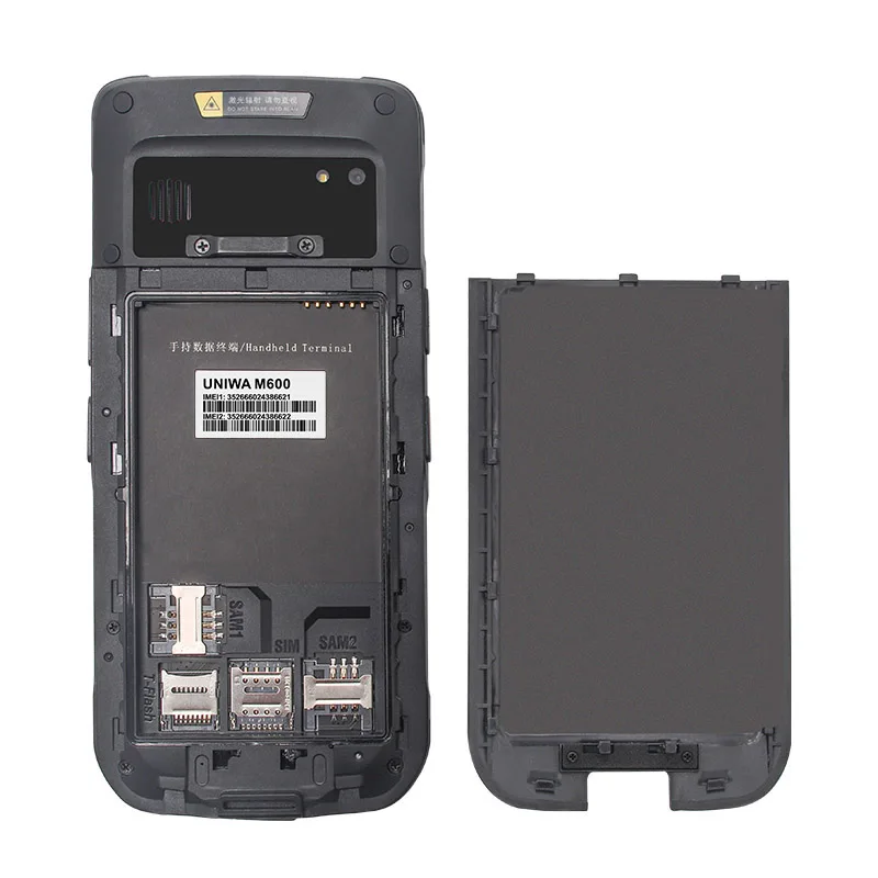 UNIWA M600 IP67 Waterproof 6 Inch Touch Screen Android 12 Industrial Handheld Android PDA Rug Phone with Hand Strap