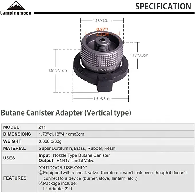 Alibaba.com: Bayonet Type Barbecue Gas Adapter for Outdoor Camping ...