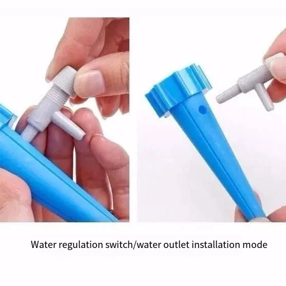 Flower watering device Dripper drip irrigation adjustable soaker lazy green plant automatic watering device factory