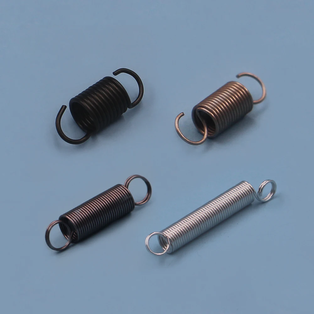 China Factory OEM Extension Spring Custom Tension Spring Price With Double Hook