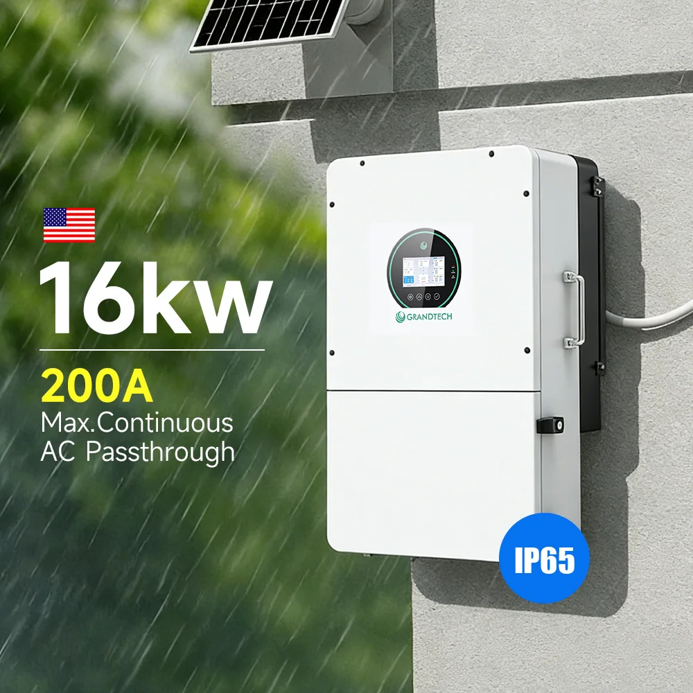 Grandtech 5 kW, 5,5 kW, 6,2 kW слънчеви инвертори, 16 kW, 6 kW, 12 kW, 10 kW, 8 kW, 18 kW слънчева енергија, инвертори со делена фаза, хибридни инвертори 120 V, 240 V