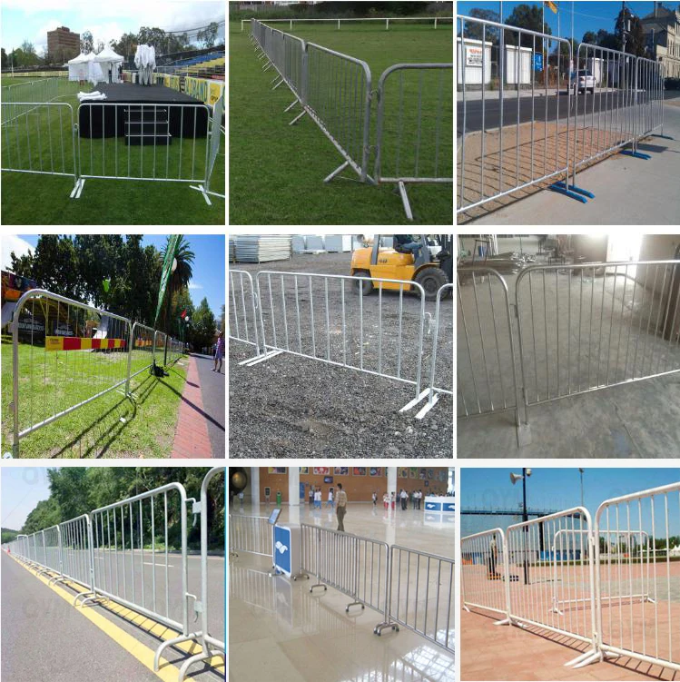 Barrière provisoire 3 de barrières de barrières piétonnières de contrôle des foules