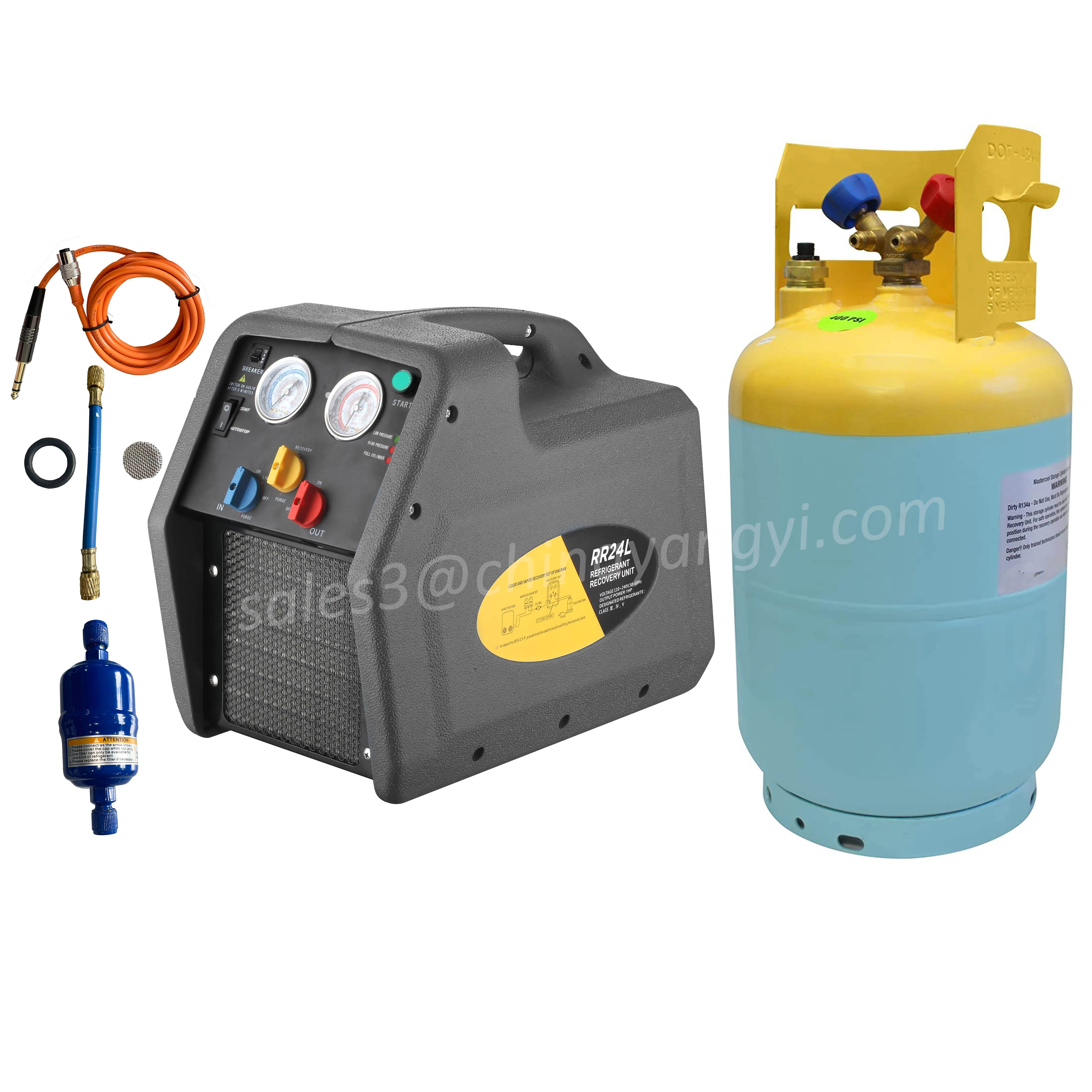 Factory Supply Refrigerant Gas Recovery Machine For Hvac Air