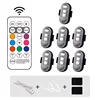 7 Pièces Lumière Stroboscopique + Télécommande Sans Fil
