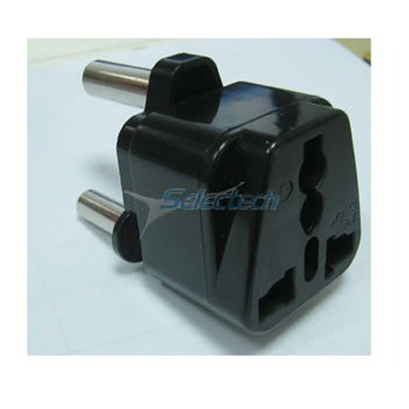 3 Pin Universal Uk/us/eu/au to Small South Africa Plug India Travel Converter Adaptor Ac Power Multi Outlet Adapter Socket