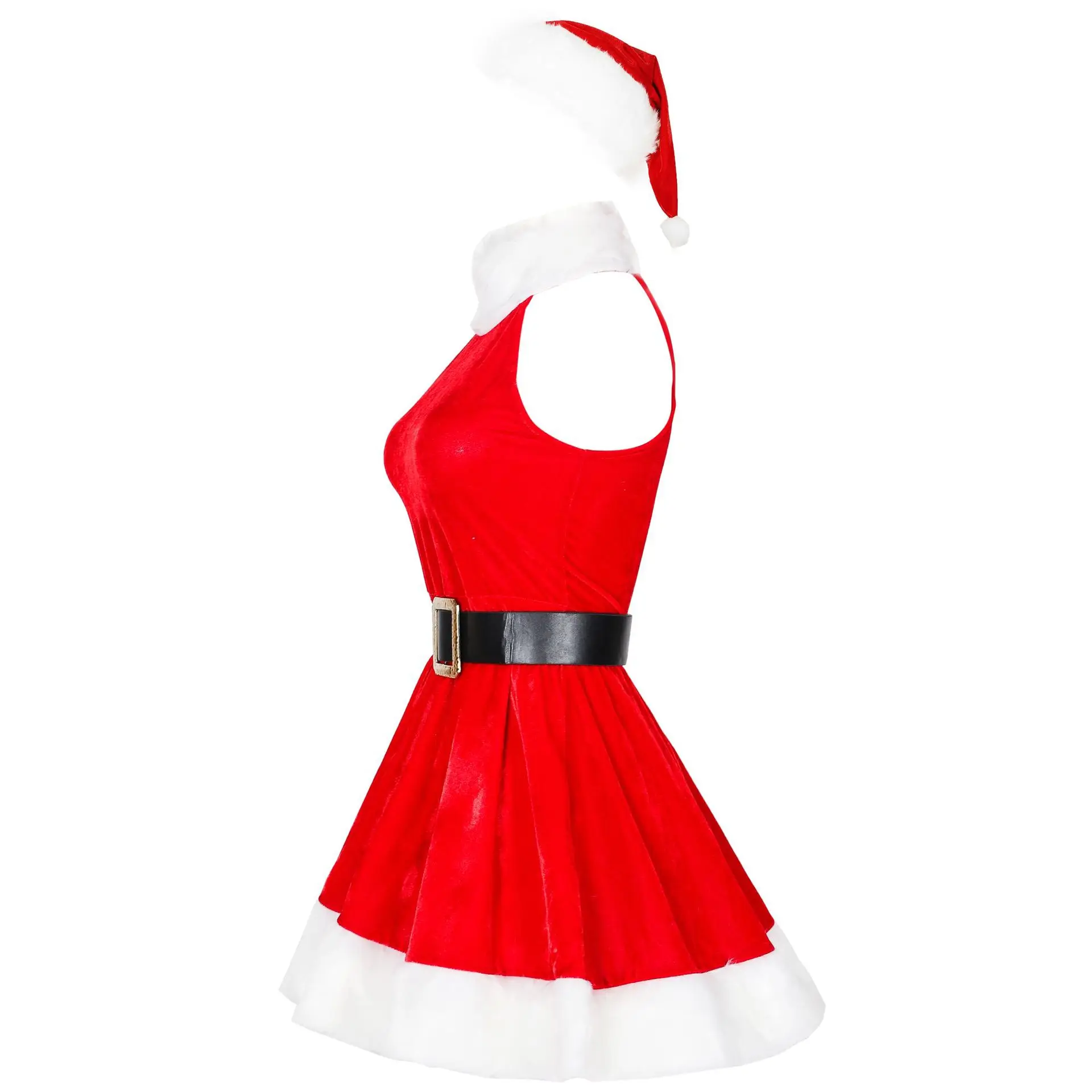 Women Cute Red Santa Claus Outfit Christmas Party Classic Xmas Mrs Claus  Costume For Adult| Alibaba.com