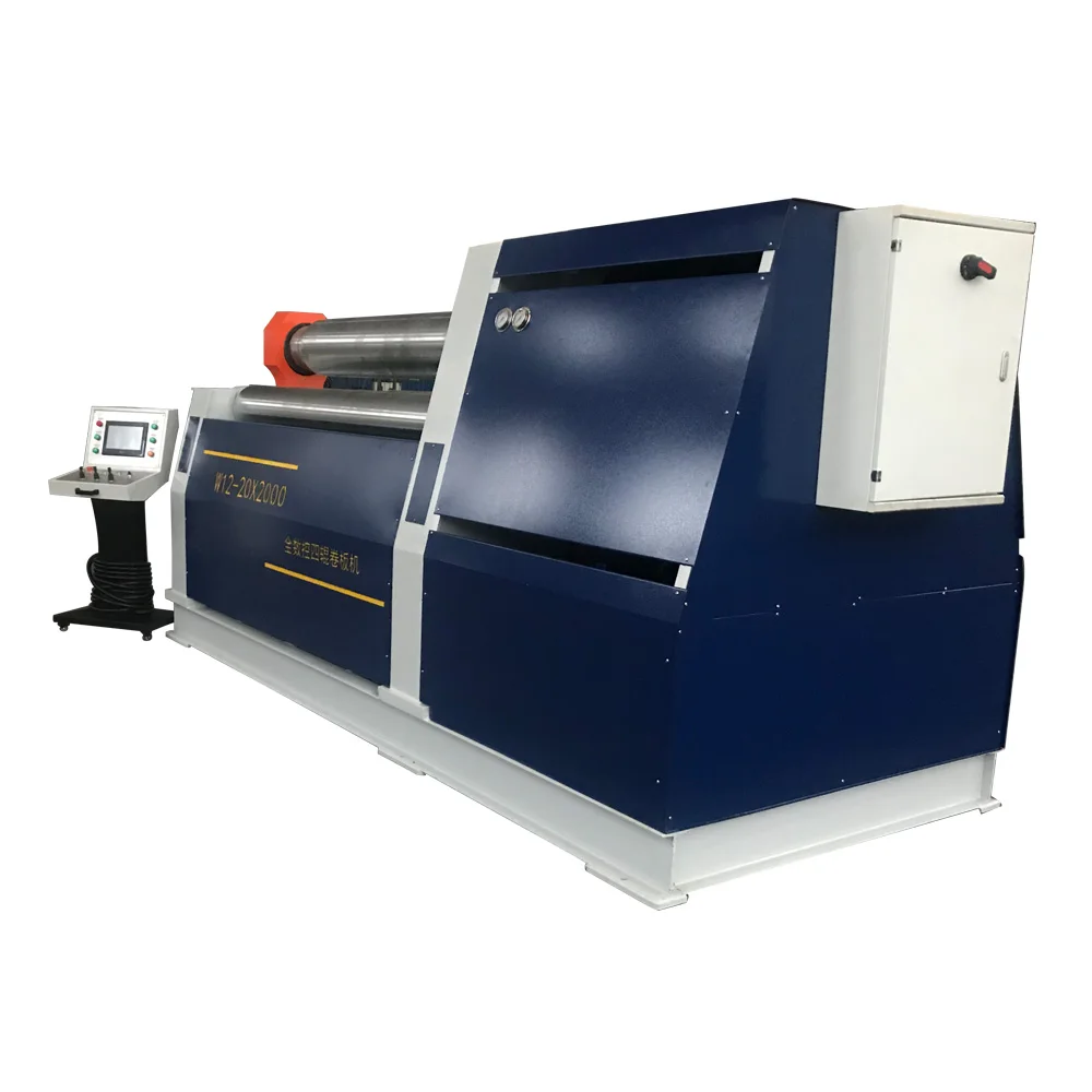 4 Roller Bending Machine Cone Rolling Machine Small Ss Flat Bending Machines for Sale