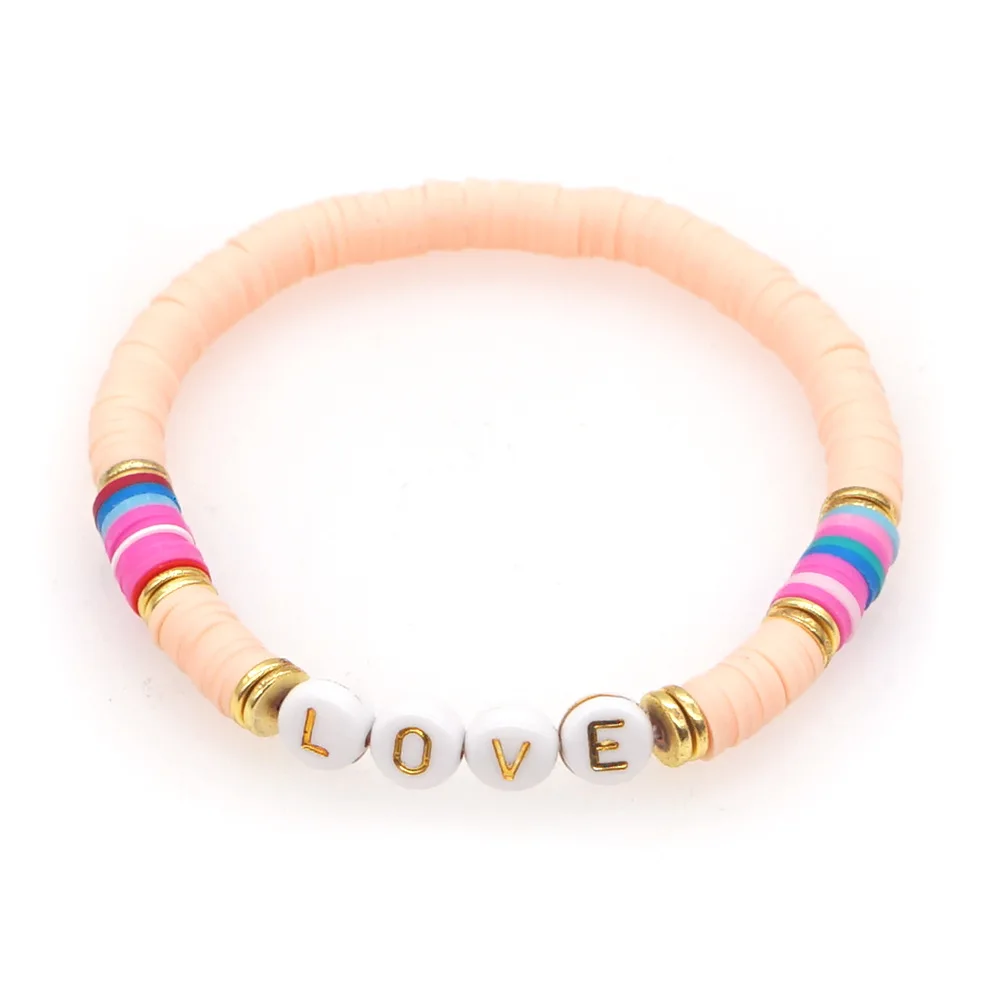 jc wholesale beaded bracelets with letters